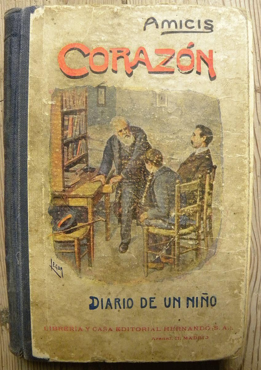Portada del libro 'Corazón' de Edmundo D'Amicis